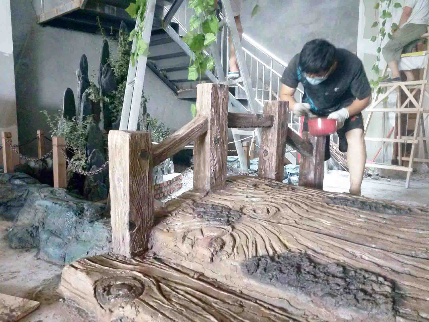 罗庄区最东北灶台人家生态园--临沂大千雕塑公司